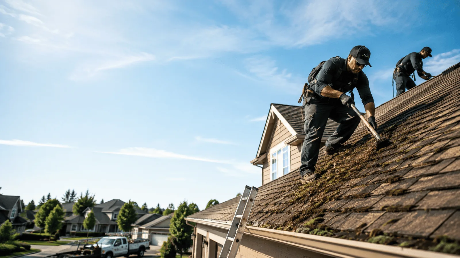 Roof Moss Removal in Notrees, TX near me